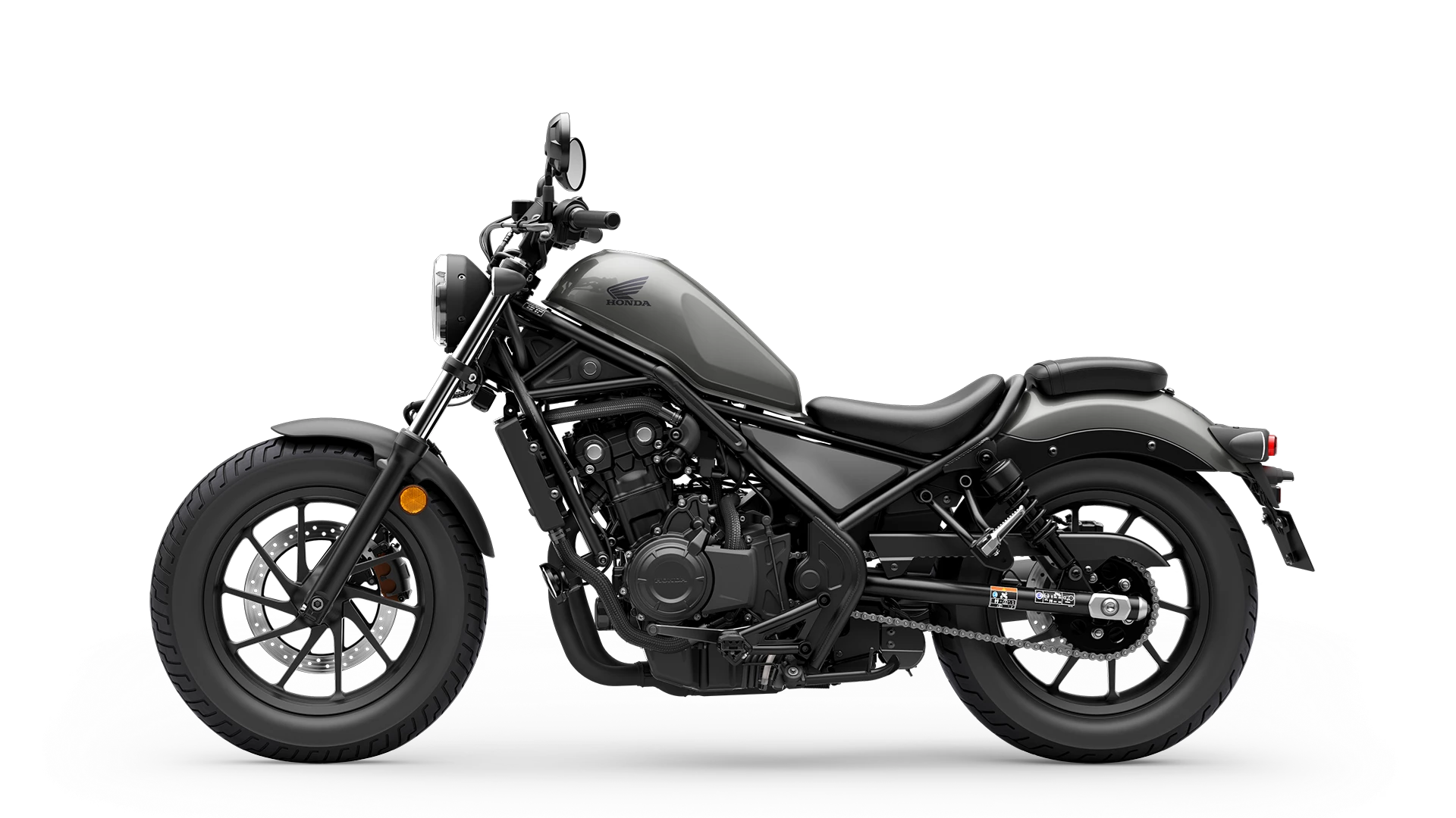 24YM CMX500 Rebel NH A14M SEAL SILVER METALLIC LHS