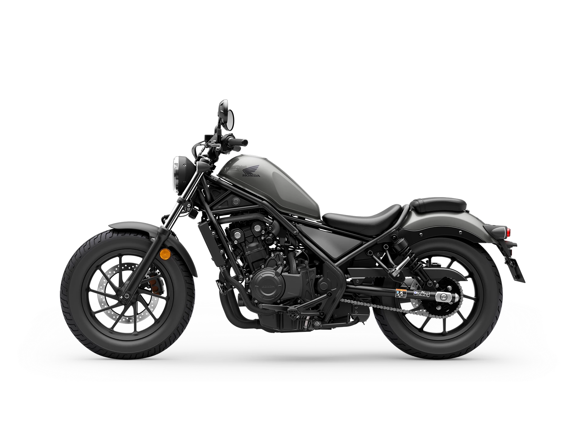 24YM CMX500 Rebel NH A14M SEAL SILVER METALLIC LHS