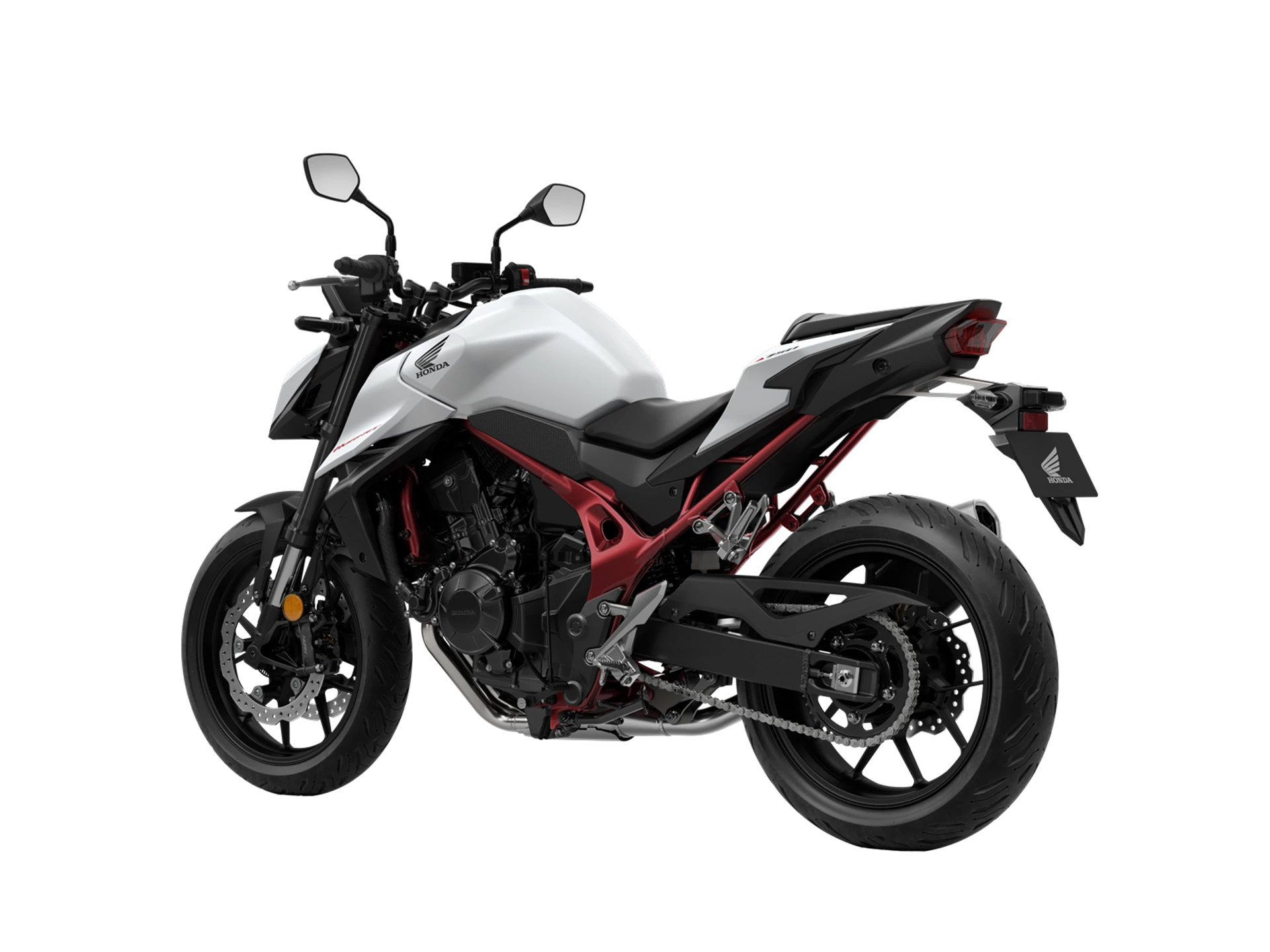 25YM CB750 Hornet Studio MAT Pearl Glare White LRQ