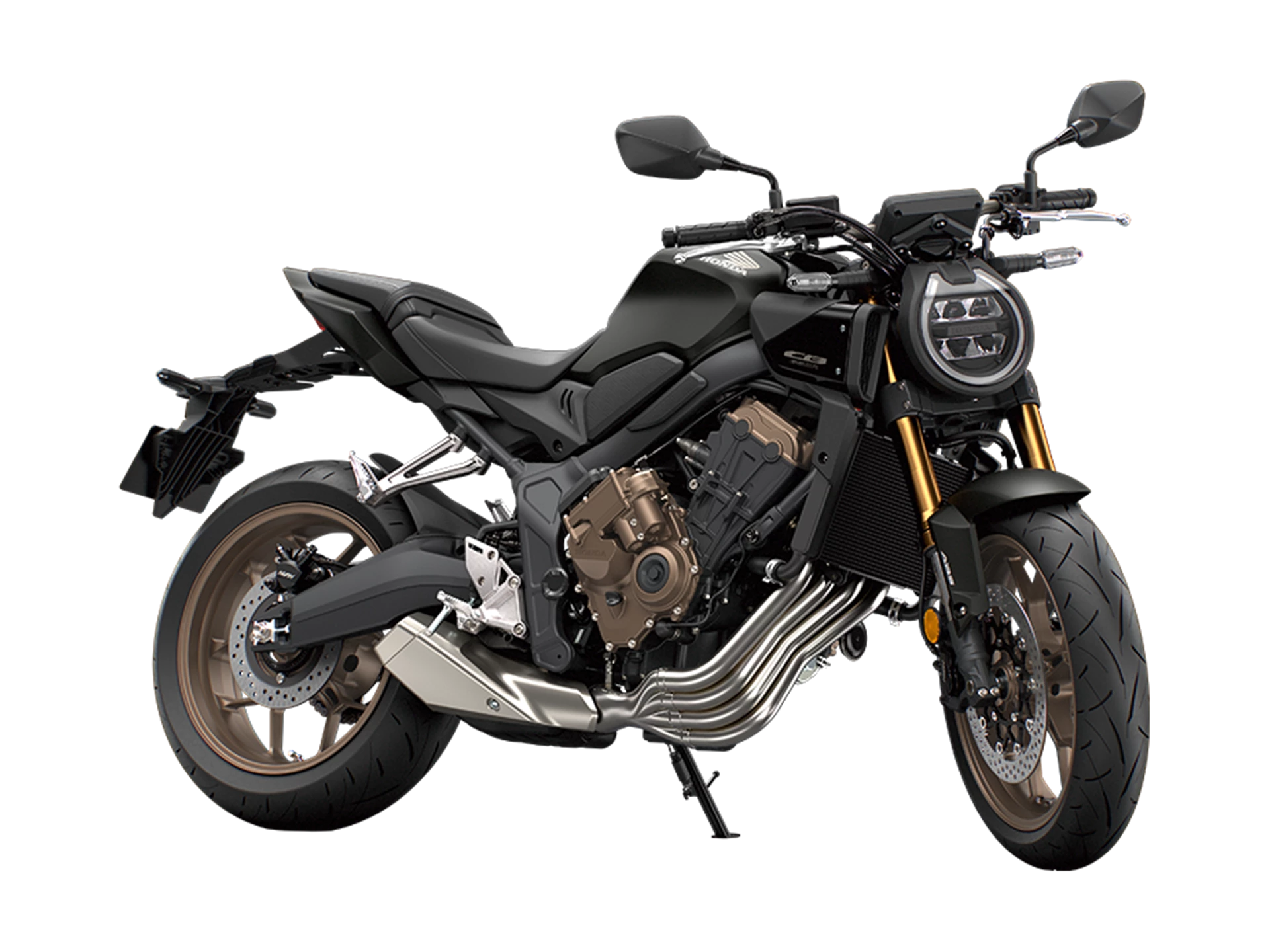 26YM CB650R E Clutch NH 436M Matgunpowderblackmetallic Studio RFQ Sidestand