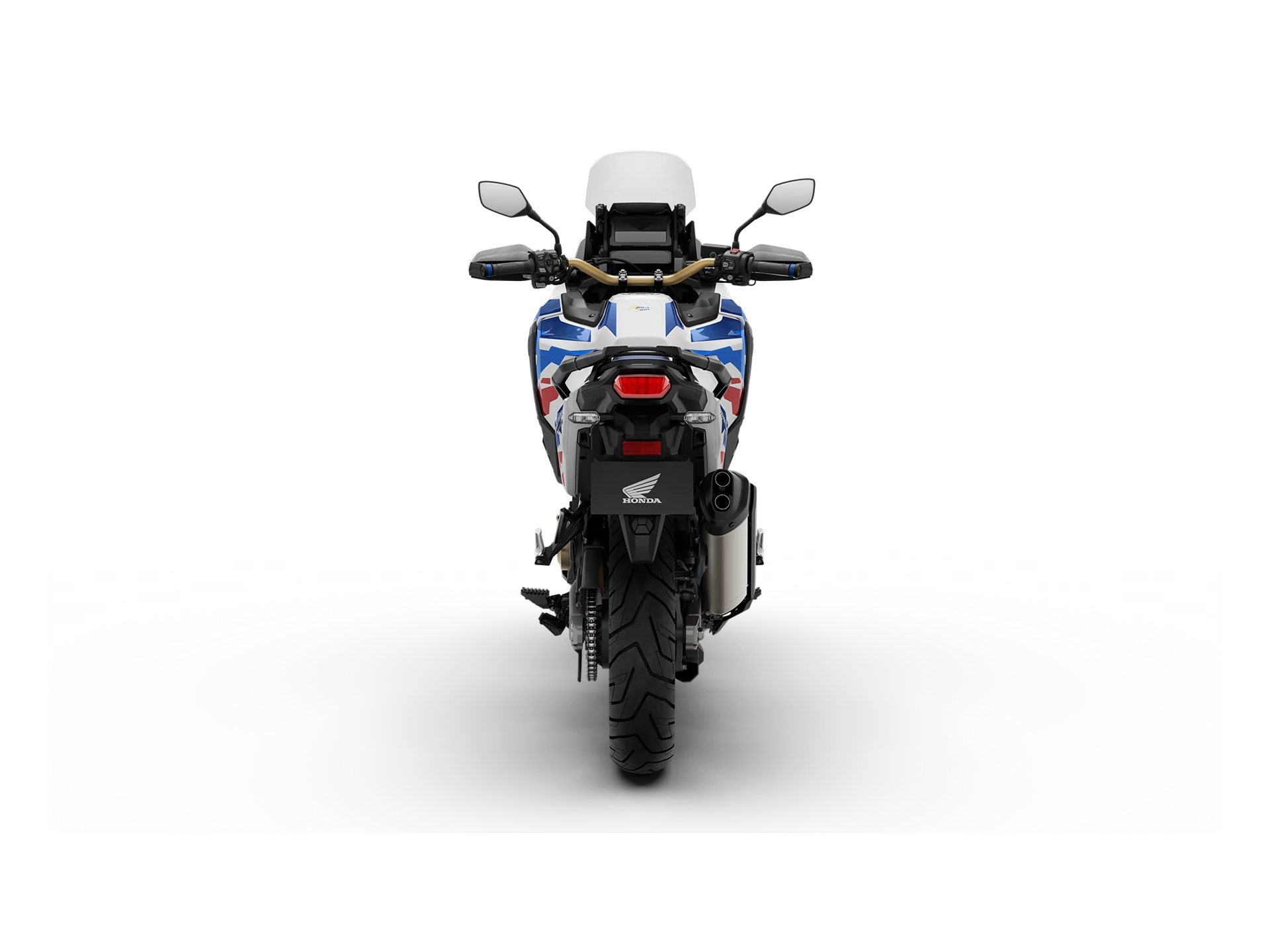 24YM Africa Twin L4 DCT Studio Pearlglarewhite NH B53P Rear