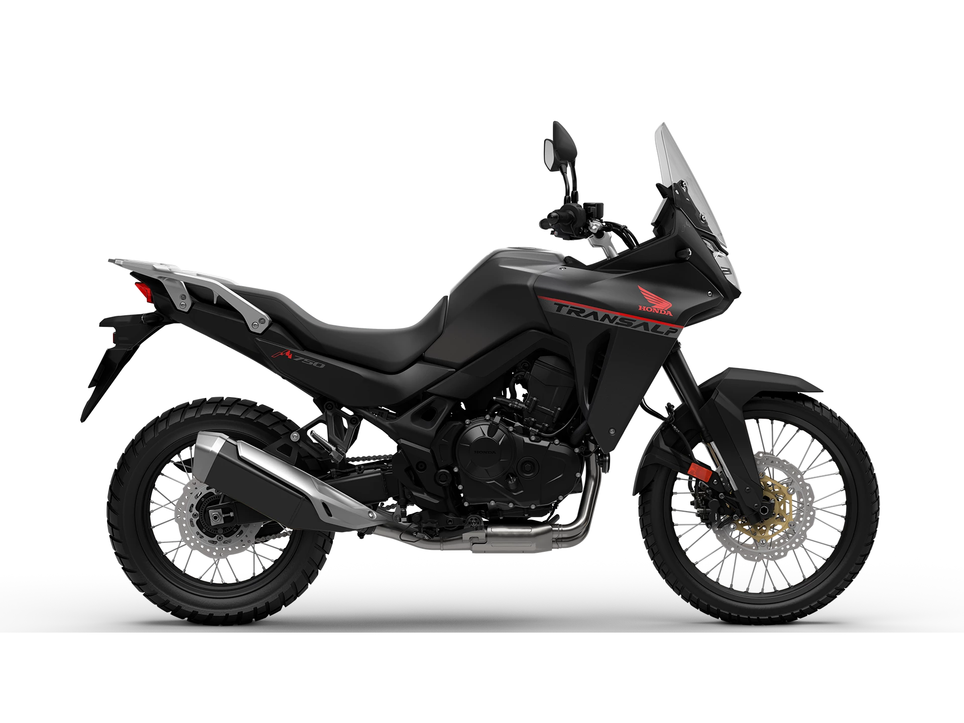 23YM XL750 TRANSALP MAT BALLISTIC BLACK METALLIC NH A86M RHS