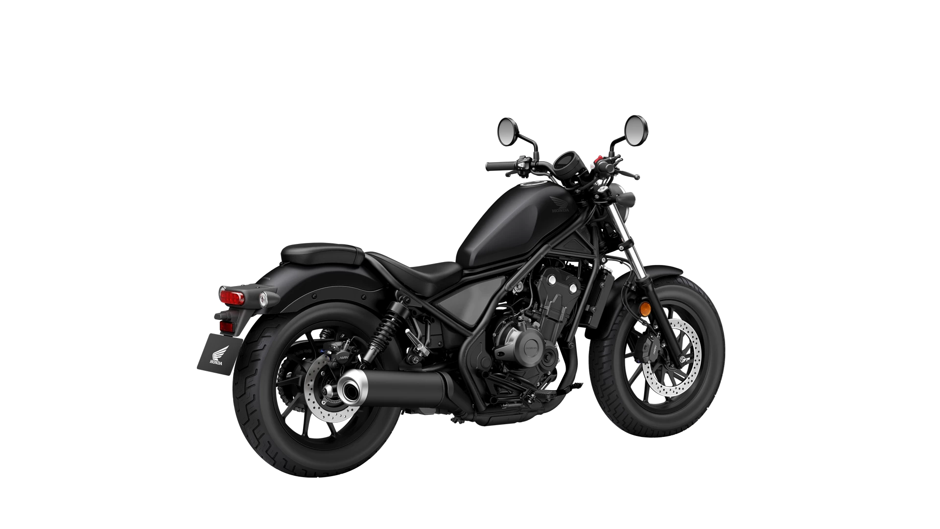 25YM CMX500 Rebel Studio Mat Gunpowder Black Metallic RRQ