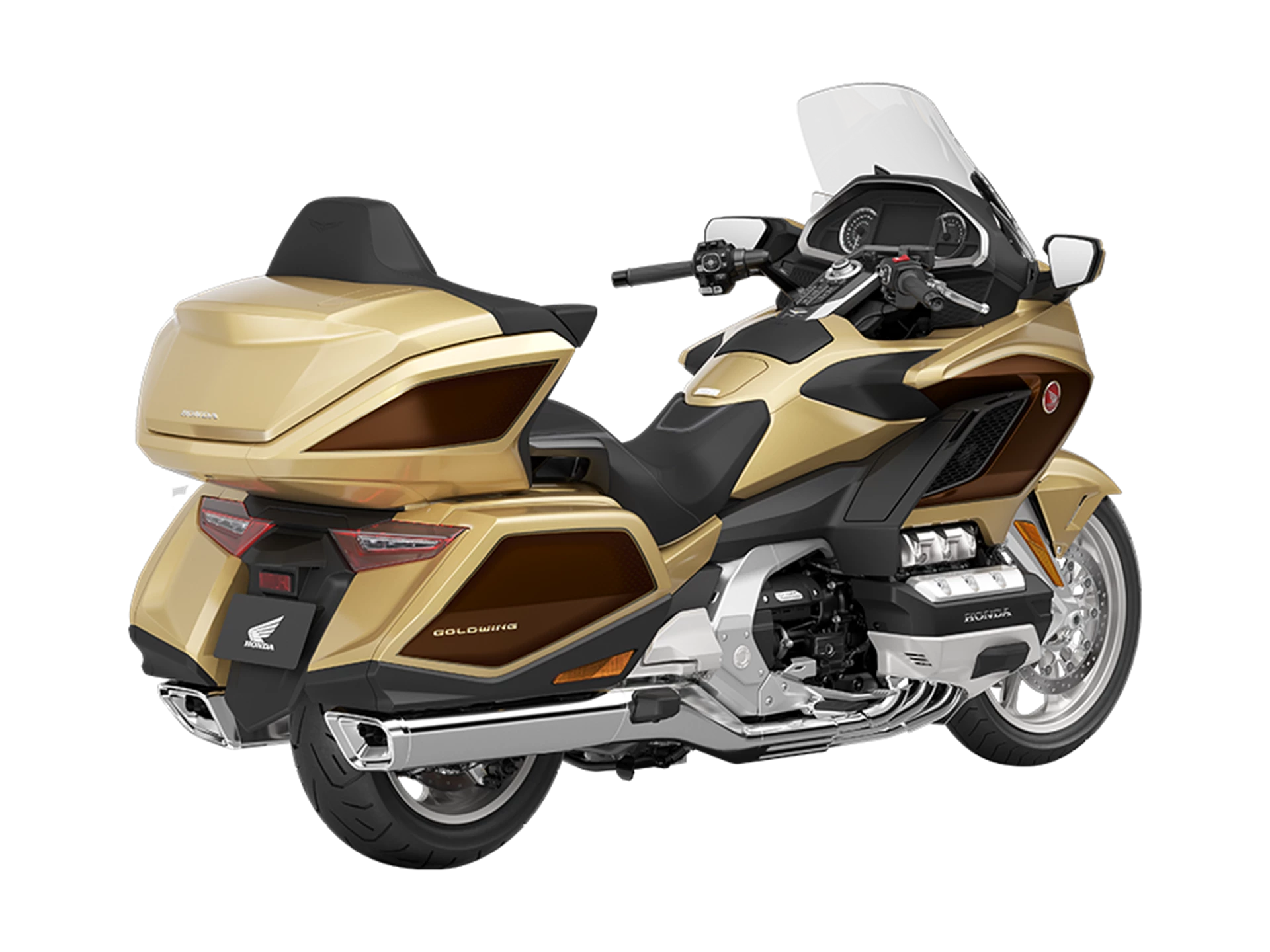 25YM GL1800 Gold Wing Tour 50Th Anniversary DCT Airbag YR387N Eternal Gold Rh Rrq