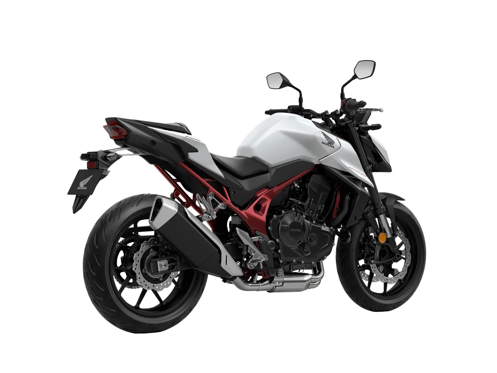 25YM CB750 Hornet Studio MAT Pearl Glare White RRQ