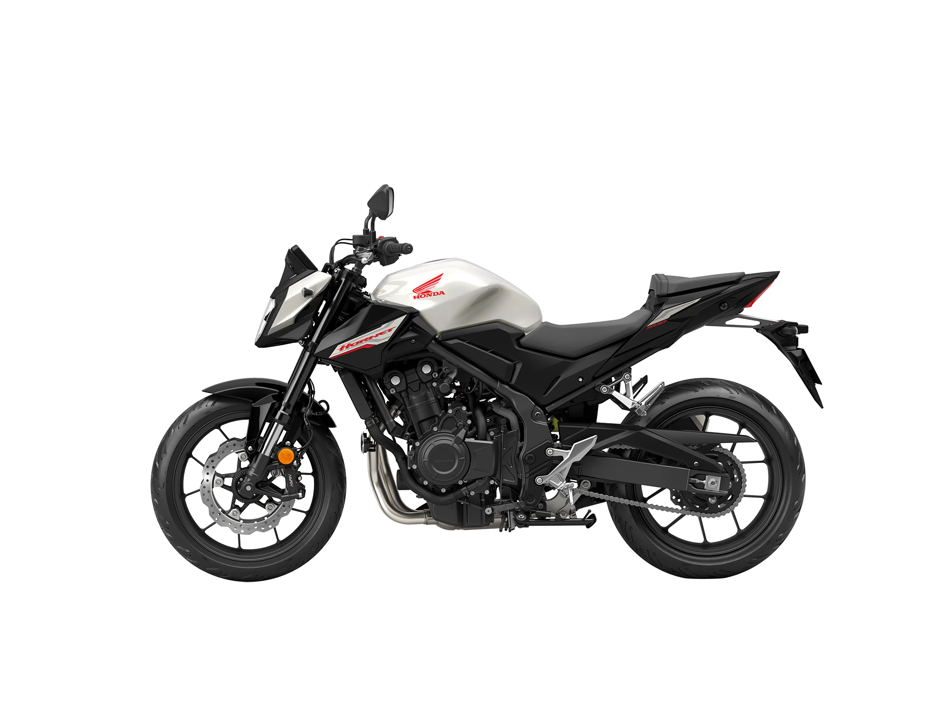 24YM CB500 HORNET Studio PEARL HIMALAYAS WHITE LHS