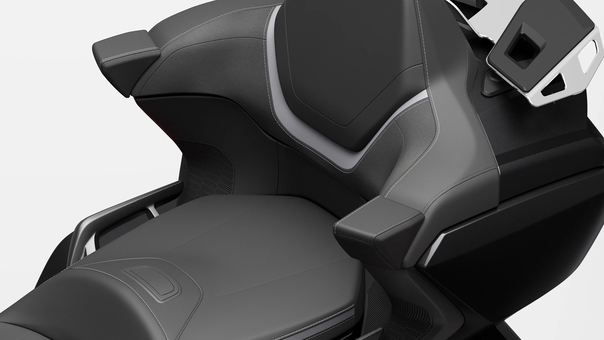 23Ym Goldwing Tour Airbag Graphite Black Dct Rear Seat