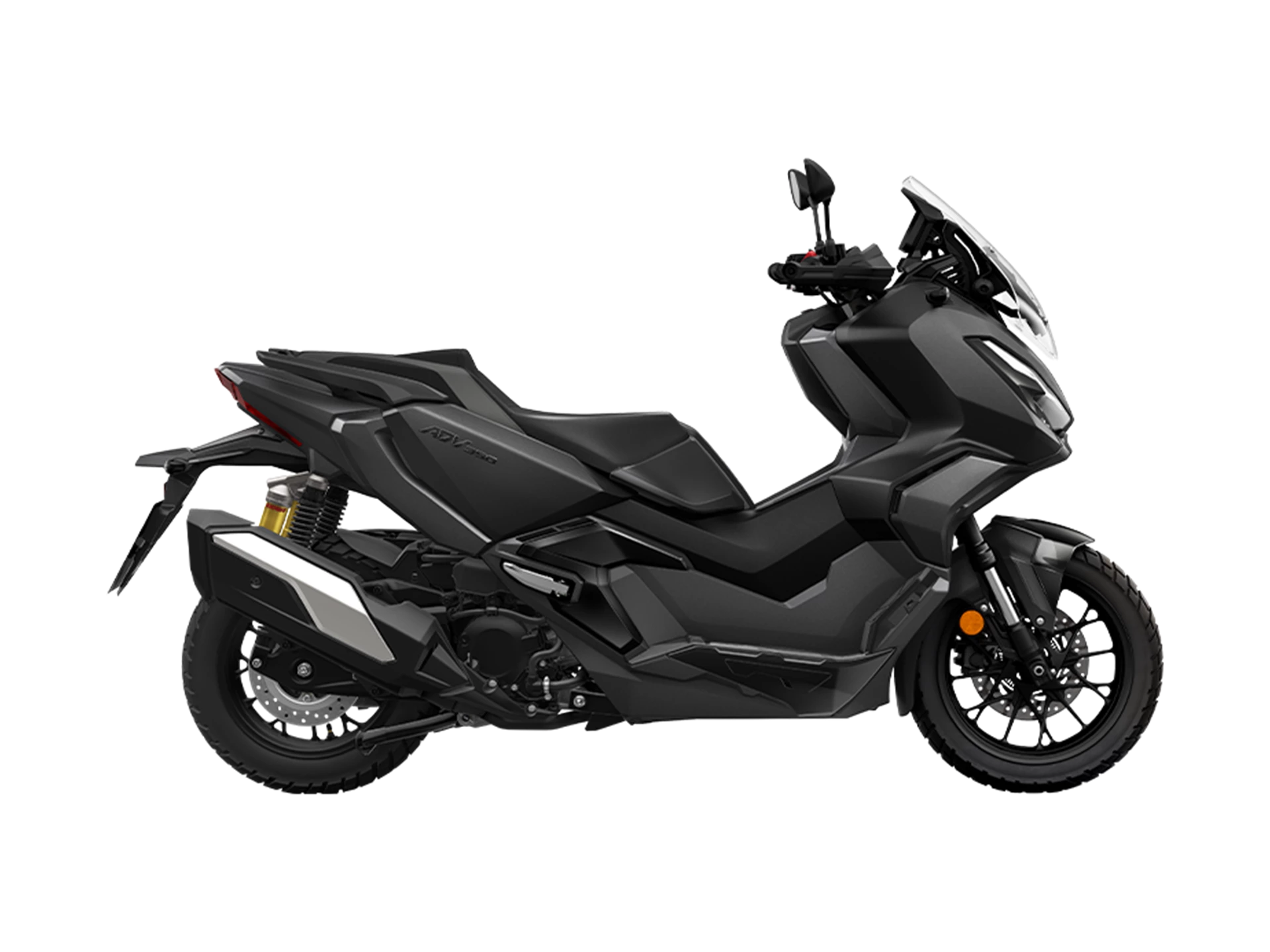 26YM ADV350 Studio MAT COAL BLACK METALLIC NH C81 RHS